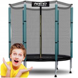 Trambulina cu plasa de protectie Neo-Sport NS-04Z230F 140cm (Black/Blue) Thumb