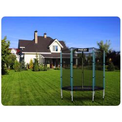 Trambulina cu plasa de protectie Neo-Sport NS-04Z230F 140cm (Black/Blue) Thumb