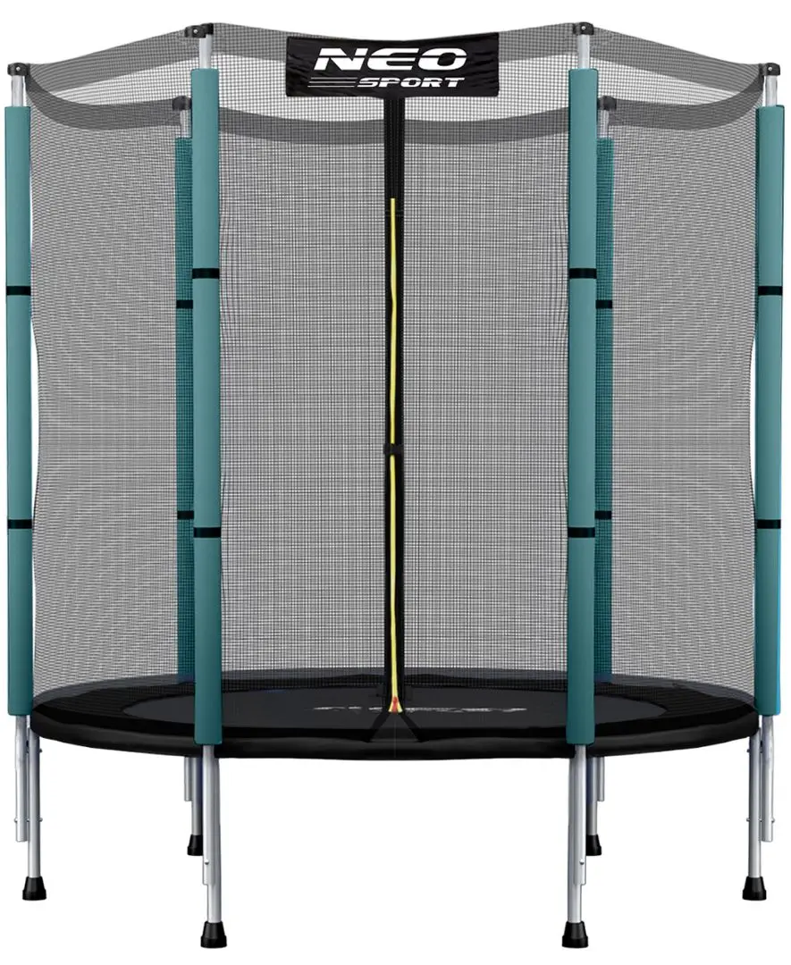 Trambulina cu plasa de protectie Neo-Sport NS-04Z230F 140cm (Black/Blue)
