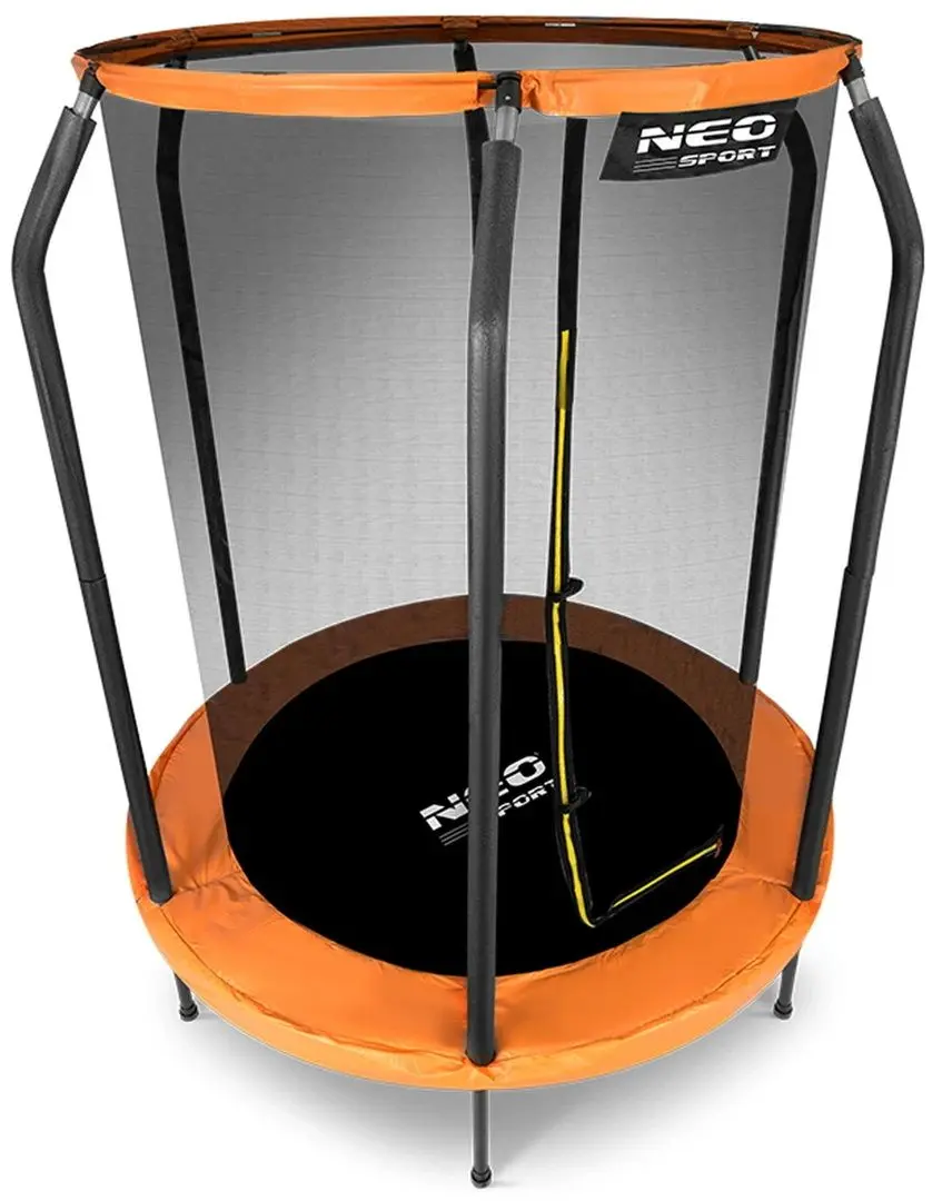 Trambulina cu plasa de protectie Neo-Sport NS-05W240F 152cm (Black/Orange)