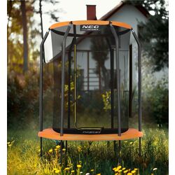 Trambulina cu plasa de protectie Neo-Sport NS-05W240F 152cm (Black/Orange) Thumb