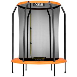 Trambulina cu plasa de protectie Neo-Sport NS-05W240F 152cm (Black/Orange)