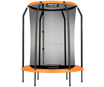 Батут с защитной сеткой Neo-Sport NS-05W240F 152cm (Black/Orange)