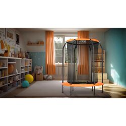 Trambulina cu plasa de protectie Neo-Sport NS-05W240F 152cm (Black/Orange) Thumb