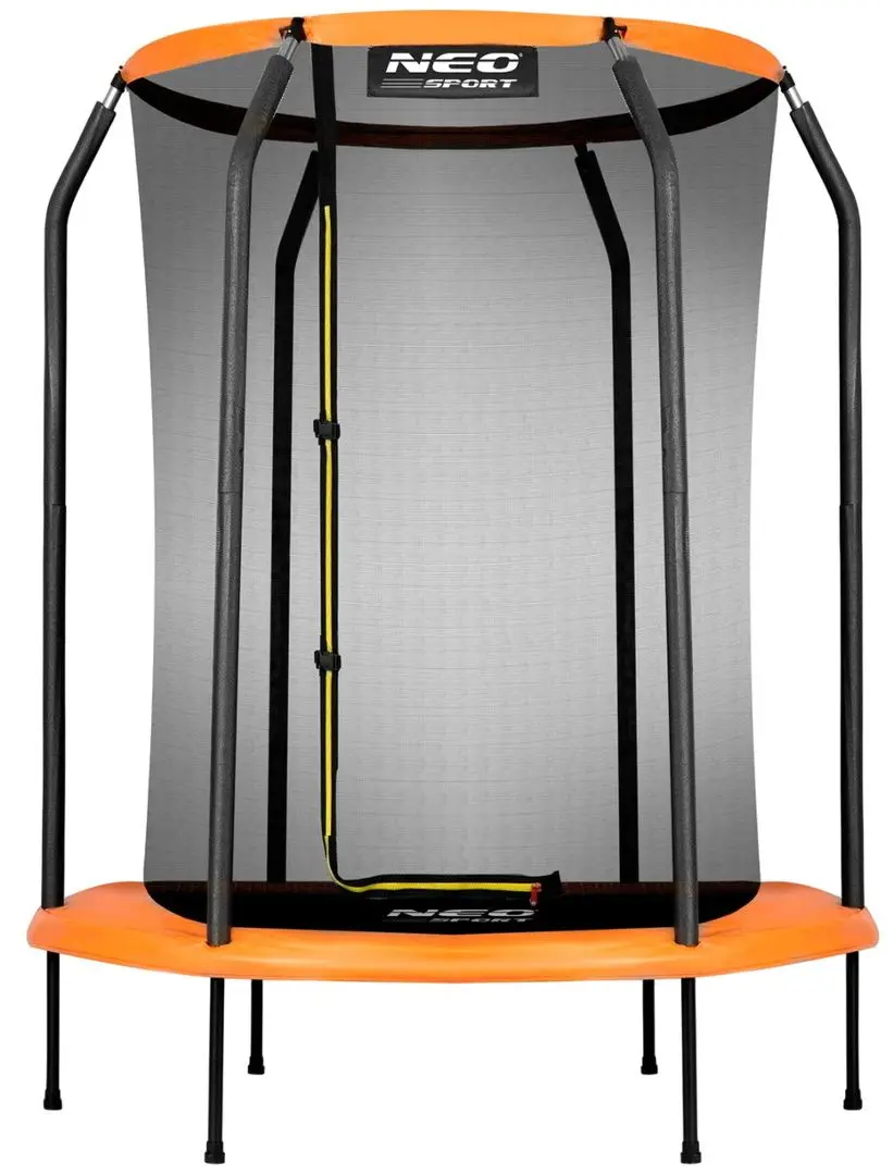 Trambulina cu plasa de protectie Neo-Sport NS-05W240F 152cm (Black/Orange)