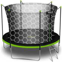 Trambulina cu plasa de protectie Neo Sport NS-06W231 (Green/Black) Thumb