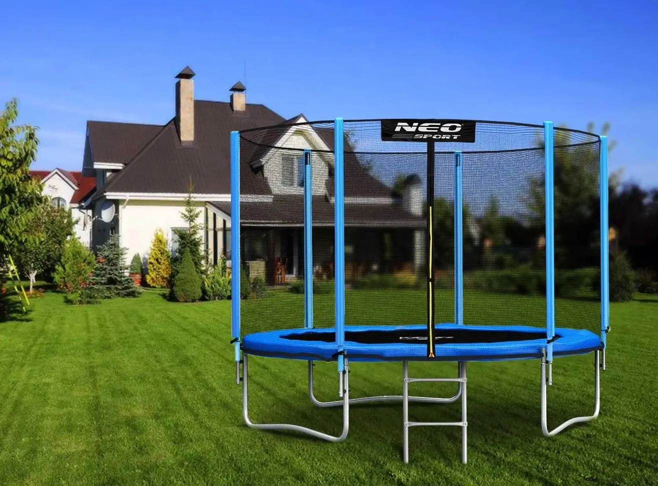 Батут с защитной сеткой Neo Sport NS-06Z181 183cm (Blue)