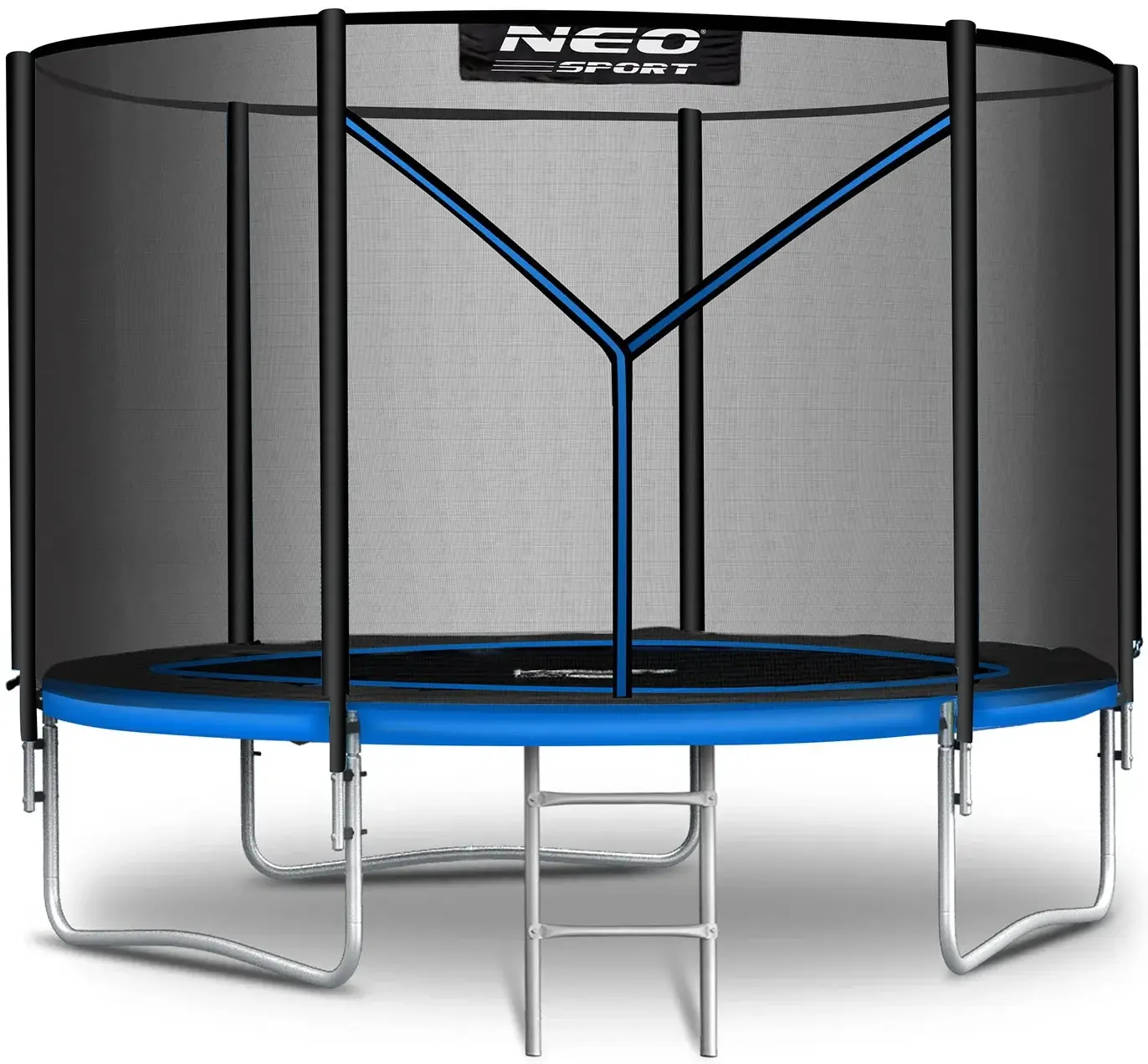 Trambulina cu plasa de protectie Neo Sport NS-06Z221 (Black/Blue) - 2