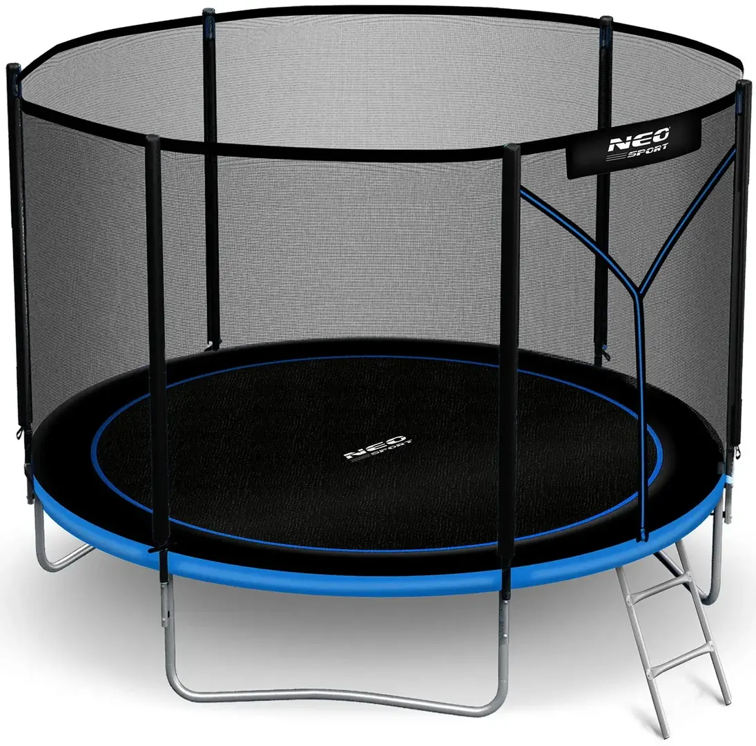 Trambulina cu plasa de protectie Neo Sport NS-06Z221 (Black/Blue)