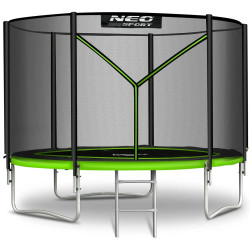 Батут с защитной сеткой Neo Sport NS-06Z231 (Black/Green) Thumb