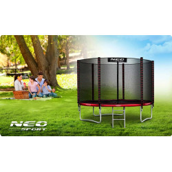 Батут с защитной сеткой Neo Sport NS-06Z241 (Black/Red) Thumb