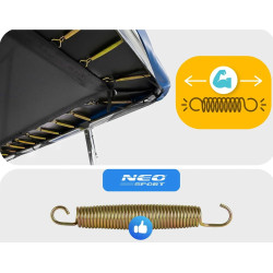 Trambulina cu plasa de protectie Neo Sport NS-07X10Z251 (Black/Blue) Thumb