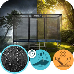 Trambulina cu plasa de protectie Neo Sport NS-07X10Z251 (Black/Blue) Thumb