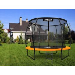 Батут с защитной сеткой Neo Sport NS-08C201 252cm (Orange) Thumb