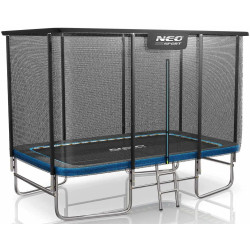 Trambulina cu plasa de protectie Neo Sport NS-08X12Z251 (Black/Blue)