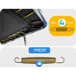 Trambulina cu plasa de protectie Neo Sport NS-08X12Z251 (Black/Blue) Thumb