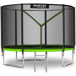 Trambulina cu plasa de protectie Neo Sport NS-08Z231 (Green/Black) Thumb
