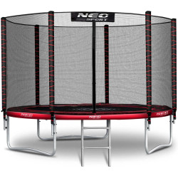 Батут с защитной сеткой Neo Sport NS-08Z241 (Black/Red) Thumb