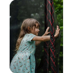 Батут с защитной сеткой Neo Sport NS-08Z241 (Black/Red) Thumb