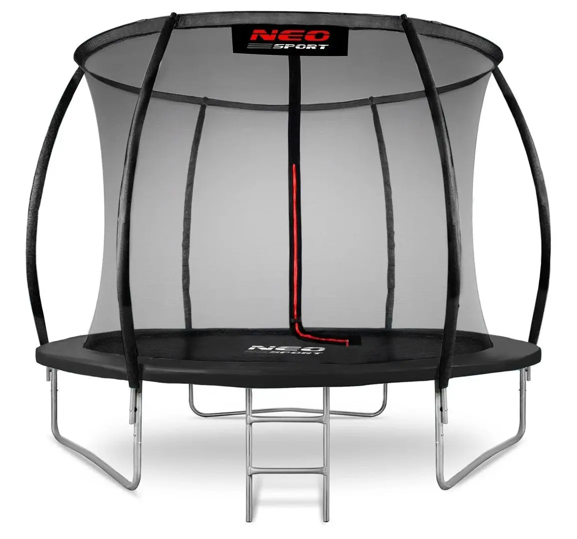 Trambulina cu plasa de protectie Neo Sport NS-10C231 312cm (Black)