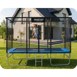 Trambulina cu plasa de protectie Neo Sport NS-10X14Z251 (Black/Blue) Thumb