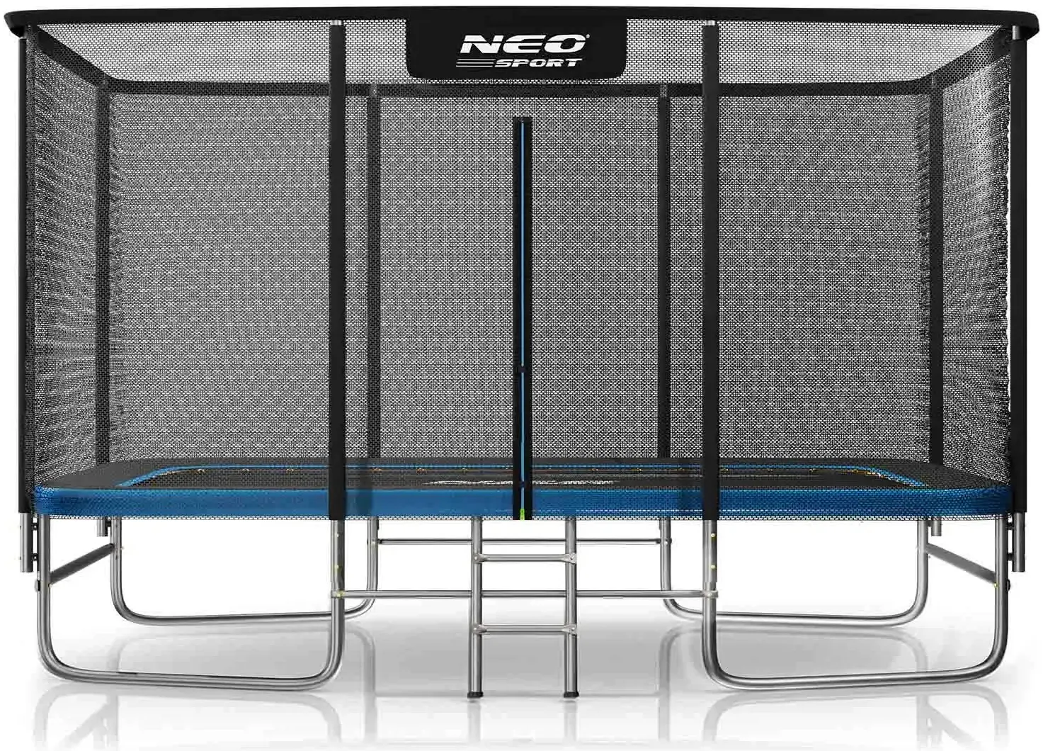 Trambulina cu plasa de protectie Neo Sport NS-10X14Z251 (Black/Blue) - 3