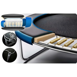 Trambulina cu plasa de protectie Neo Sport NS-10Z221 (Black/Blue) Thumb