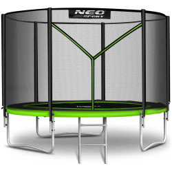 Trambulina cu plasa de protectie Neo Sport NS-10Z231 (Green/Black) Thumb