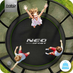Trambulina cu plasa de protectie Neo Sport NS-10Z231 (Green/Black) Thumb