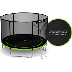 Trambulina cu plasa de protectie Neo Sport NS-10Z231 (Green/Black) Thumb