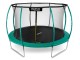 Trambulina cu plasa de protectie Neo Sport NS-12C181 374cm (Green)