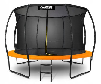 Trambulina cu plasa de protectie Neo Sport NS-12C201 374cm (Orange)