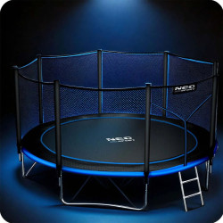 Батут с защитной сеткой Neo Sport NS-12Z221 (Black/Blue) Thumb