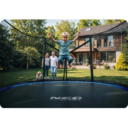 Батут с защитной сеткой Neo Sport NS-12Z221 (Black/Blue) Thumb