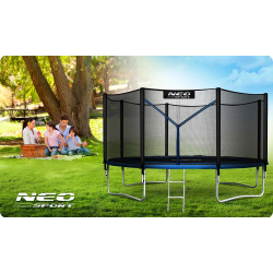 Батут с защитной сеткой Neo Sport NS-12Z221 (Black/Blue) Thumb