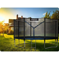 Батут с защитной сеткой Neo Sport NS-12Z221 (Black/Blue) Thumb
