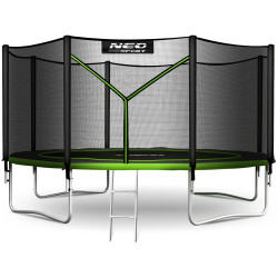 Trambulina cu plasa de protectie Neo Sport NS-12Z231 (Black/Green) Thumb
