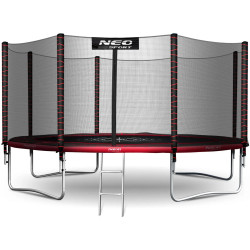 Trambulina cu plasa de protectie Neo Sport NS-12Z241 (Red/Black) Thumb