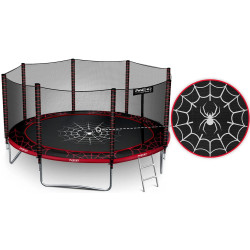 Trambulina cu plasa de protectie Neo Sport NS-12Z241 (Red/Black) Thumb