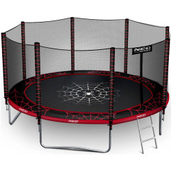 Trambulina cu plasa de protectie Neo Sport NS-12Z241 (Red/Black) Thumb