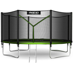 Trambulina cu plasa de protectie Neo Sport NS-13Z231 (Black/Green) Thumb