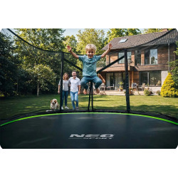 Trambulina cu plasa de protectie Neo Sport NS-13Z231 (Black/Green) Thumb