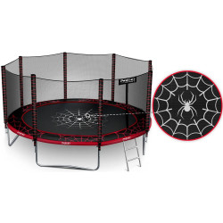 Батут с защитной сеткой Neo Sport NS-13Z241 (Black/Red) Thumb