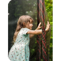 Батут с защитной сеткой Neo Sport NS-13Z241 (Black/Red) Thumb