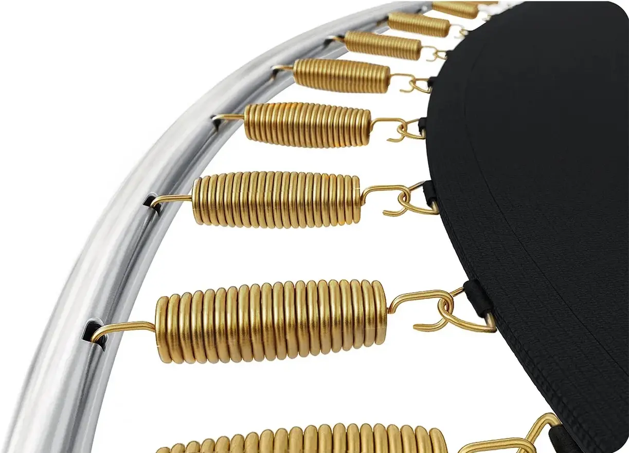 Батут с защитной сеткой Neo Sport NS-13Z241 (Black/Red) - 7