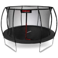 Батут с защитной сеткой Neo Sport NS-14C231 (Black/Red) Thumb