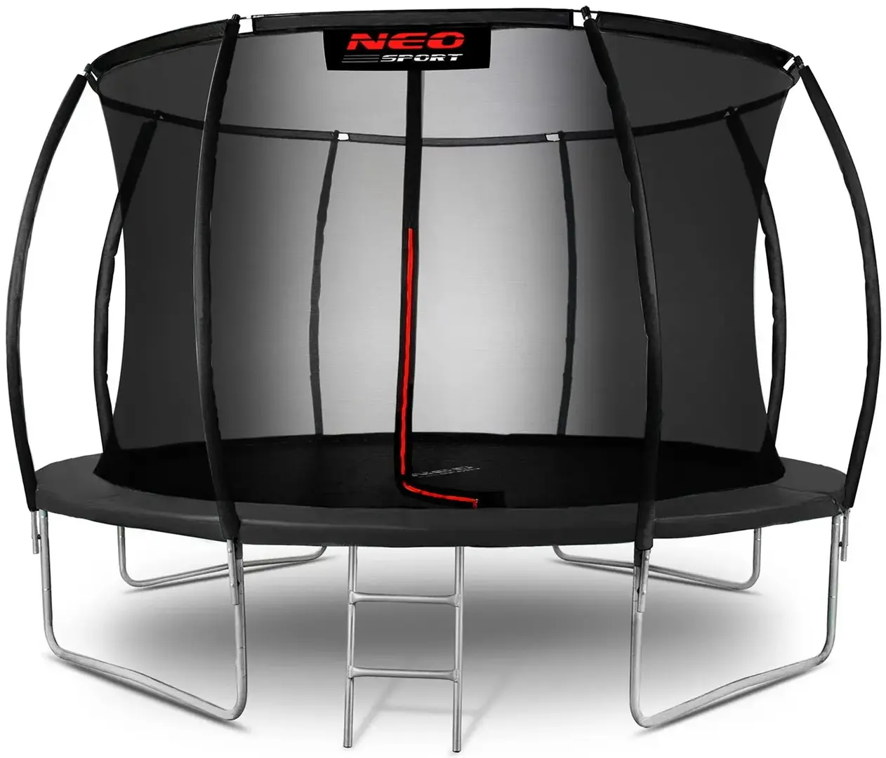 Батут с защитной сеткой Neo Sport NS-14C231 (Black/Red)