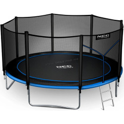 Батут с защитной сеткой Neo Sport NS-14Z221 (Black/Blue)