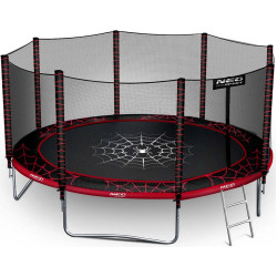 Батут с защитной сеткой Neo Sport NS-14Z241 (Red/Black)