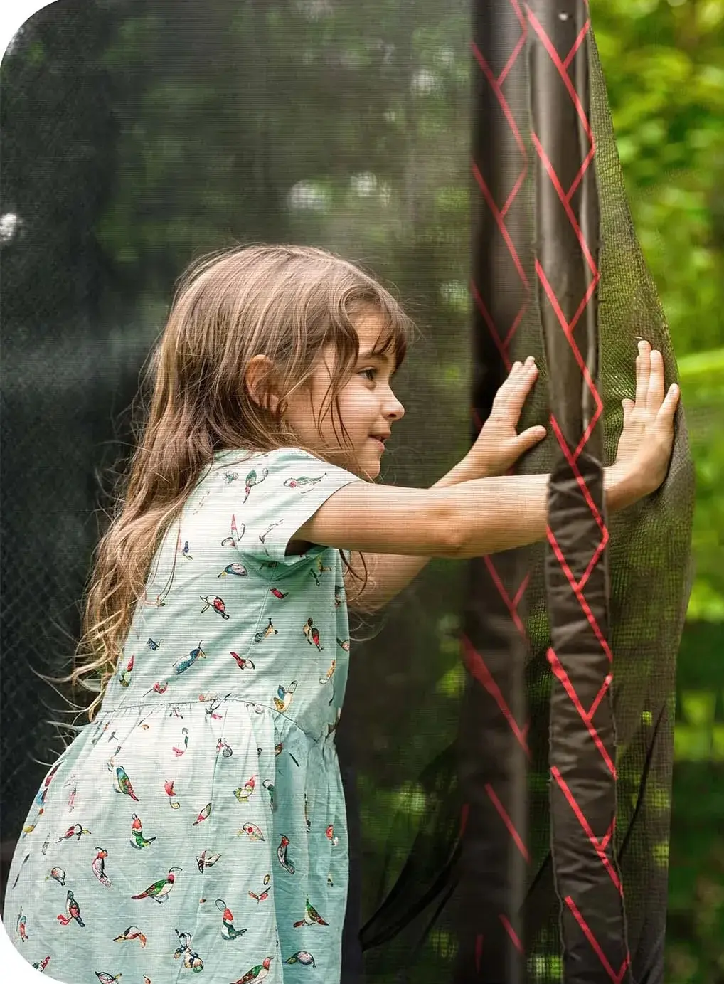 Батут с защитной сеткой Neo Sport NS-14Z241 (Red/Black) - 9